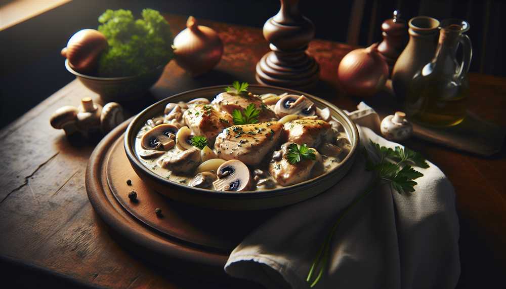 Фрикасе из курицы классическое Фрикасе из курицы классическое